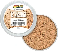 Battlefields & Basing: Large Cork Chips (180ml)